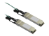 StarTech.com MSA Uncoded Compatible 7m/23ft 40G QSFP+ to QSFP+ AOC Cable, 40 GbE QSFP+ Active Optical Fiber, 40 Gbps QSFP Plus/Transceiver Module Cable, 40GE QSFP+ Active Optical Cable - Left-angle