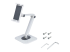 StarTech.com Adjustable Tablet Stand for Desk, Desk/Wall Mountable, Supports Up to 2.2lb, Universal Tablet Stand Holder for Desk, Articulating Tablet Mount with Pivot/Swivel/Rotate - Right-angle
