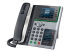 Poly Edge E450 - VoIP phone with caller ID/call waiting - Right-angle