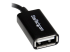 StarTech.com 5in Right Angle Micro USB to USB OTG Host Adapter M/F - Close up