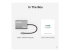 Plugable - Adapter - 24 pin USB-C male to HDMI female - Front