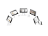 HP Engage One 10 - Customer display - Multi-angle
