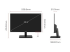 ViewSonic VA240-H-2 - LED monitor - Multi-angle