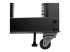 Startech 25U 19" Open Frame Server Rack, 4 Post Adjustable Depth 22-40" Mobile, Free Standing Rolling Network/Computer Equipment Data Rack, Dell PowerEdge, HP ProLiant ThinkServer - Close up