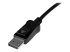StarTech 50 ft DisplayPort Cable with Latches - Close up