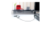 Kensington Desk Mount Cable Anchor - Front
