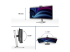 Philips 34B2U6603CH - 6000 Series - Multi-angle