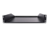 Startech 2U Fixed Server Rack Mount Shelf, 22in Deep Steel Universal Cantilever Tray for 19" AV/Data/Network Equipment Rack with Cage Nuts & Screws, 125lbs Weight Capacity, 18" Deep - Front