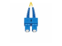 Startech 5m (16.4ft) SC to SC (UPC) OS2 Single Mode Duplex Fiber Optic Cable, 9/125µm, Laser Optimized, 40G/100G Zipcord, Bend Insensitive, Low Insertion Loss - Close up