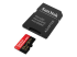 SanDisk Extreme Pro - flash memory card - Left side
