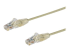 StarTech.com 1m Slim LSZH CAT6 Ethernet Cable, 10 Gigabit Snagless RJ45 100W PoE Patch Cord, CAT 6 10GbE UTP Network Cable w/Strain Relief, Grey, Fluke Tested/ETL, Low Smoke Zero Halogen - Close up