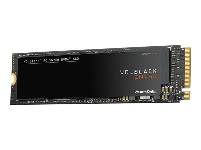 Wd Black Sn750 Nvme Ssd Wds500g3x0c Solid State Drive 500 Gb Int
