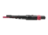 Eaton Tripp Lite Series 100G MTP/MPO Multimode OM4 Plenum-Rated Fiber Optic Cable (F/F), 12 Fiber, 40/100GBASE-SR4, Push/Pull Tabs, Magenta, 2 m - Close up