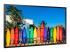 Samsung OM46B - 46" Diagonal Class OMB Series LED-backlit LCD display - Left-angle