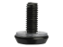 Startech 50 Pack 10-32 Server Rack Cage Nuts and Screws with Washers, Rack Mount Hardware Kit, Network/IT Equipment Cabinet Clip/Captive Nuts & Bolts for Square Rack Holes, Black, TAA - Right side