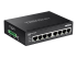 TRENDnet TI-PG80 - Switch - Left-angle