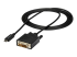 StarTech USB-C to DVI Cable - Right-angle