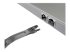 LINDY - LAN port blocker - Right-angle