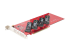 StarTech.com Quad M.2 PCIe Adapter Card, x16 Quad NVMe or AHCI M.2 SSD to PCI Express 4.0, Up to 7.8GBps/Drive, For 2242/2260/2280/22110mm PCIe M-Key M2 SSDs, Bifurcation Required - Left-angle