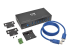 Eaton Tripp Lite series 7-Port USB 3.0 Hub SuperSpeed with Dedicated 2A USB Charging iPad Tablet Metal - Front