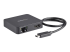 StarTech.com USB C Multiport Adapter, Portable USB-C Mini Dock 4K HDMI Video, Gigabit Ethernet, USB 3.0 Hub (1x USB-A 1x USB-C), USB Type-C Multiport Adapter, Thunderbolt 3 Compatible - Front
