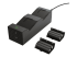 Trust GXT 250 Duo Charging Dock - Right-angle