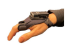 Zebra - Barcode scanner hand mount - Right-angle