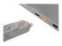 Lindy USB Port Blocker - Close up