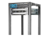 Startech 25U 19" Open Frame Server Rack, 4 Post Adjustable Depth 22-40" Mobile, Free Standing Rolling Network/Computer Equipment Data Rack, Dell PowerEdge, HP ProLiant ThinkServer - Close up