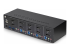 StarTech.com 4-Port Dual-Monitor DisplayPort KVM Switch, 4K 60Hz, 2x USB 5Gbps Hub Ports, 2x USB 2.0 HID Ports, Hotkey and Push-Button Switching, TAA Compliant - Right-angle
