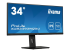 iiyama ProLite XUB3493WQSU-B5 - Left-angle