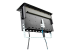 StarTech.com Conference Room Docking Station with Power/Charging; Table Connectivity AV Box, Universal USB-C Laptop Dock, 60W PD, 4K HDMI, USB Hub, Audio, 1x AC Outlet, 2xUSB Charge Ports - Back