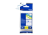 Brother TZe-253 - Blue on white - Front