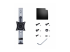 Startech Cubicle Monitor Mount, Cubicle Wall Single Monitor Hanger, Up to 34" VESA Mount Display, Height Adjustable Ergonomic Office Cubicle Hanging Flat Panel Hook & Clamp Bracket - Front