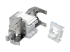 Eaton Tripp Lite Series Cat6a/Cat6/Cat5e Toolless Keystone Jack RJ45, Shielded, Dust Cap PoE/PoE+ Compliant, TAA - Inside