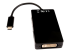 V7 - Adapter - 24 pin USB-C male to HD-15 (VGA), HDMI, DVI female - Back