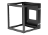 StarTech.com 12U Hinged Open Frame Wall Mount Server Rack - Right-angle