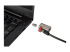 Kensington ClickSafe Security Anchor for Wedge Security Slot - Right-angle