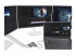 StarTech.com USB-C to Triple DisplayPort 1.4 MST Hub, 4K 60Hz, 1ft (30cm) Cable, USB Type-C Multi Monitor Adapter for Laptop, DP 1.4 Multi-Stream Transport Hub, DisplayPort Splitter - Left-angle