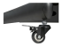 StarTech.com Mobile Workstation Cart with Monitor Mount, CPU/PC Holder, Keyboard Tray, Ergonomic Height Adjustable Desktop Computer Cart, Rolling Mobile Standing Workstation on Wheels - Close up