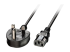 Lindy - Power cable - BS 1363 (P) to power IEC 60320 C13 - Back