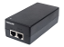 Intellinet Gigabit Ultra PoE+ Injector, 1 x 60 W Port, IEEE 802.3bt and IEEE 802.3at/af Compliant, Plastic Housing (UK Power Cord) - Right-angle