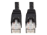 Eaton Tripp Lite Series Cat6a 10G Snagless UTP Ethernet Cable (RJ45 M/M), Black, 10 ft. (3.05 m) - Close up