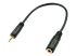 Lindy Premium - Audio adaptor - Right-angle