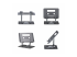 Startech - Notebook stand - Multi-angle
