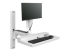Ergotron CareFit Combo System - Left-angle