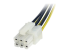 StarTech.com 6in PCI Express Power Splitter Cable - Close up