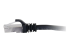 C2G Cat6a Booted Shielded (STP) Network Patch Cable - Close up
