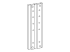 Ergotron - Mounting component (track mount bracket kit) - Left-angle