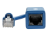 Eaton Tripp Lite Series Cisco Console Rollover Cable Adapter (M/F) - Front